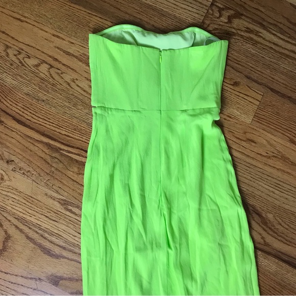 Lovers + Friends Pryce Gown Neon Green - Picture 7 of 8